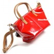 Hot Red Plastic Cute Handbag Petti Bag Purse With Strap CB26 
