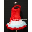 Red White Light Blue Pettiskirt with Matching Red Ruffles Tank Tops MR57 