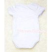 White Baby Jumpsuit with Red White Dots Heart TH85 