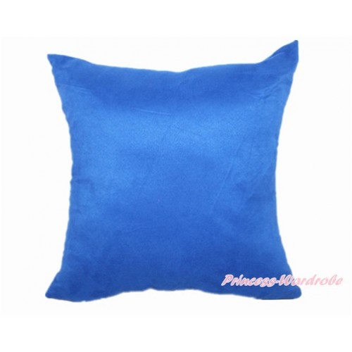 Royal Blue Solid Color Home Sofa Cushion Cover HG010 