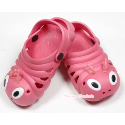 Watermelon Red Worms Clog Slipper S523 