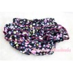 Rainbow Polka Dot Layer Panties Bloomers with Cute Big Bow BL38 