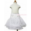 White Wedding Flower Girl Wedding Dress Crinoline Petticoat Underskirt C230 