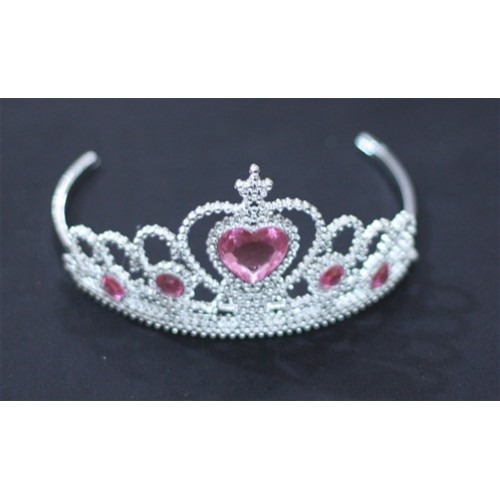 Pink Princess Cinderella Tiara Headband Crowns H22 
