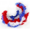 Patriotic American Stars Waist Red White Royal Blue PREMIUM New Born Pettiskirt D013 
