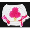 Hot Pink Ice Cream Panties Bloomers with Hot Pink Bow BC10 