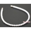 White Pearl Headband H663 