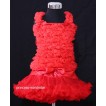 Red Pettiskirt with Matching Red Ruffles Tank Tops MR20 