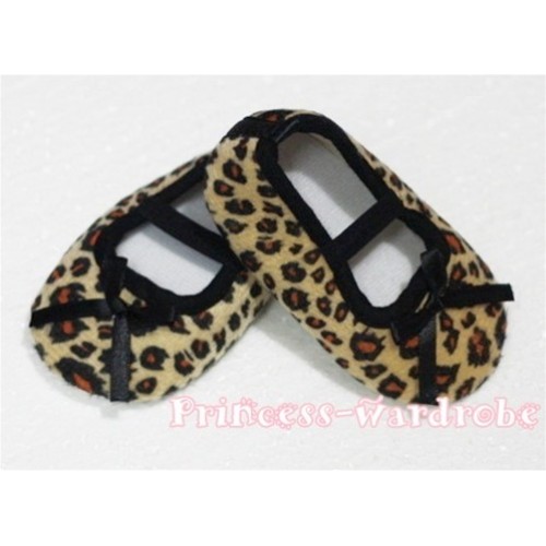 Baby Leopard Crib Shoes S40 