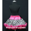 Hot Pink Zebra Print Teen Full Pettiskirt XXL AP07 