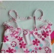 Light Pink with Rainbow Flower Swimsuit SW42 