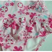 Light Pink with Rainbow Flower Swimsuit SW42 