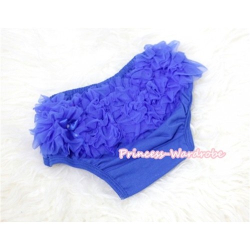 Royal Blue Ruffles Panties Bloomers B052 