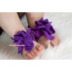 Flower Infant Baby Toddler Barefoot Blooms Ring Sandals S411 