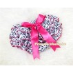 Grey Leopard Layer Panties Bloomers with Cute Big Bow BC120 