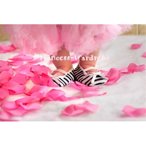 Baby Zebra Crib Shoes S39 