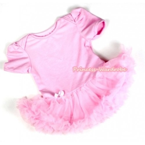 Light Pink Baby Jumpsuit Light Pink Pettiskirt JS056 